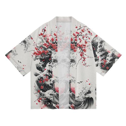 Blossom Waves Kimono